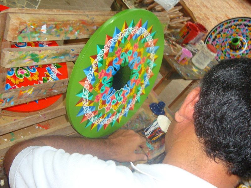 Local artisans in Costa Rica
